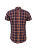 Limited production - Navy check shirt - STCK-28