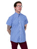 Short Sleeve Checkered Gingham Shirt - Multiple colours