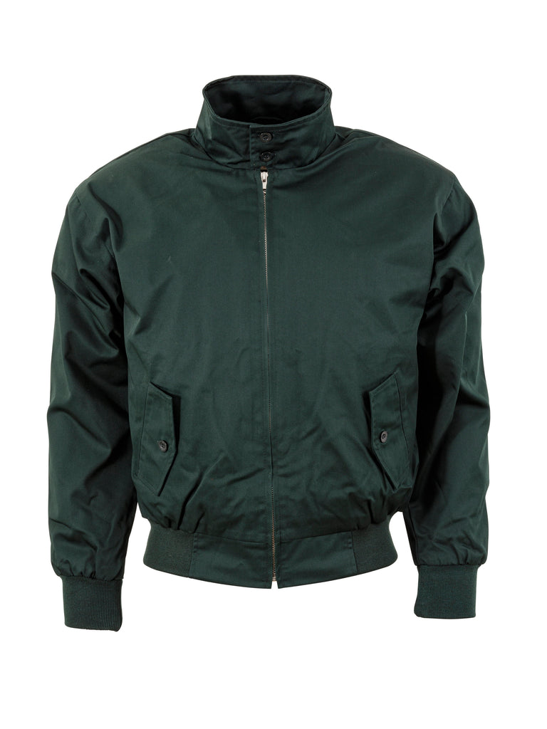 Dark green deals harrington jacket