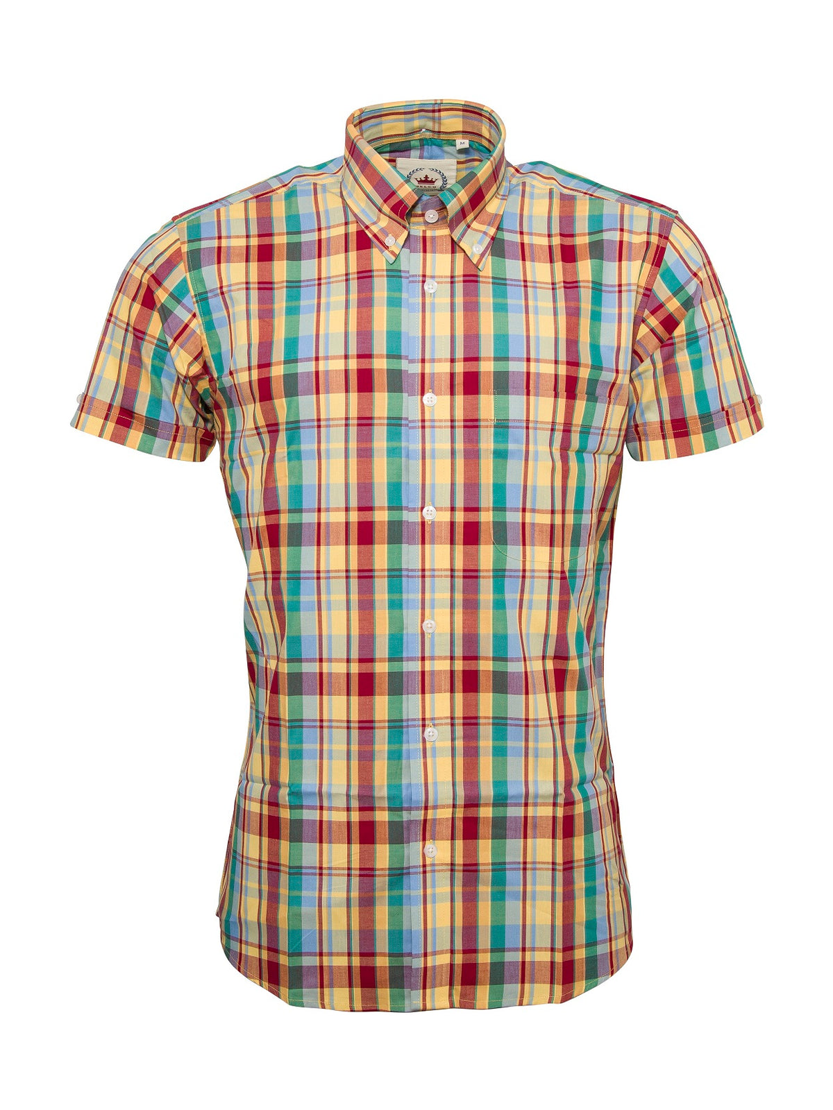 Men's Multi Colour check Shirt | Men's Vintage Shirt | Relco London