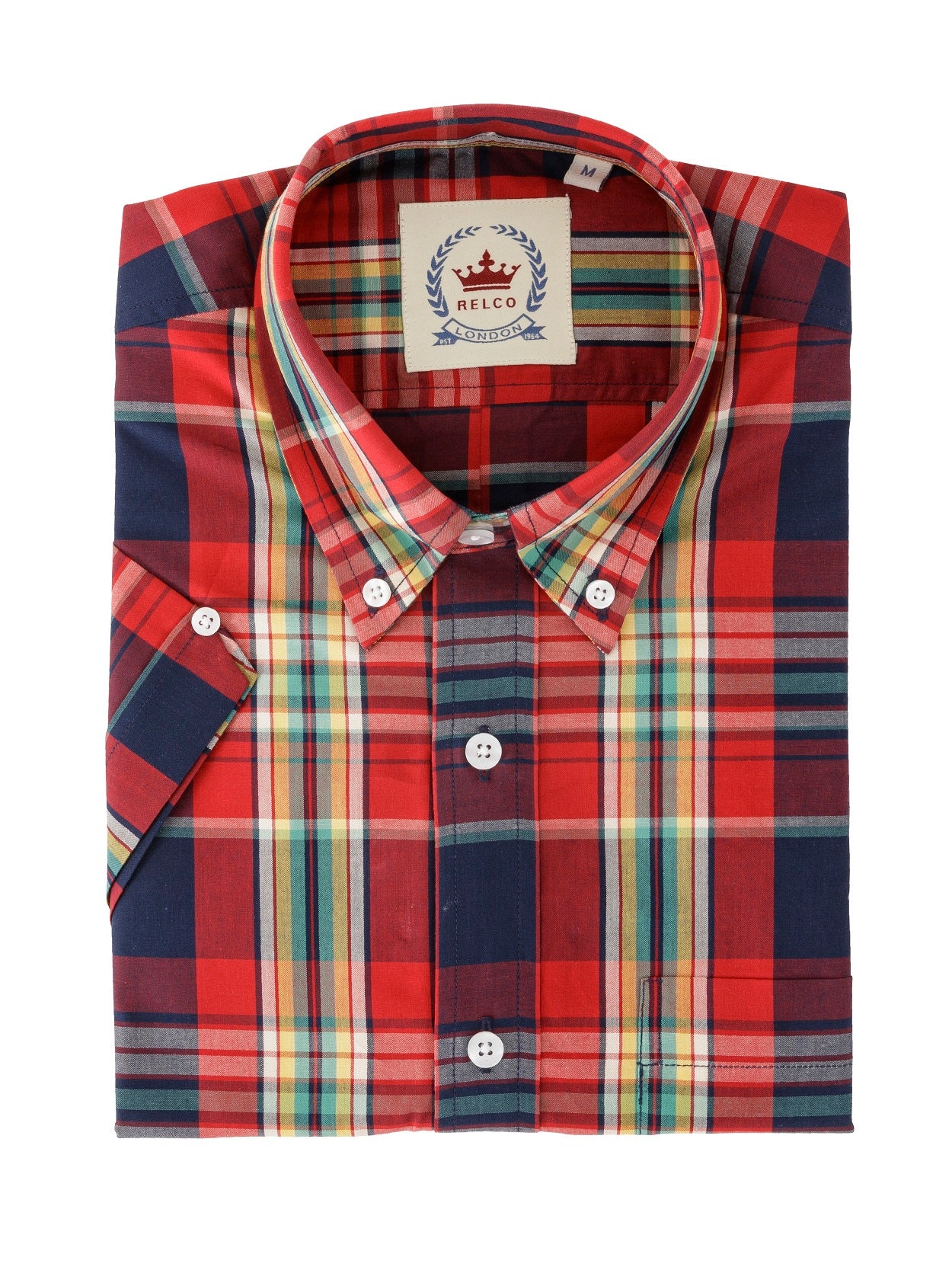 Men's Vintage Checked Shirts - Relco London