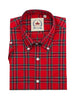 Red Check Shirt- CK-55 - UP TO 5XL