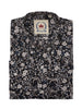 Men's Black & White floral shirt - FLORAL-19