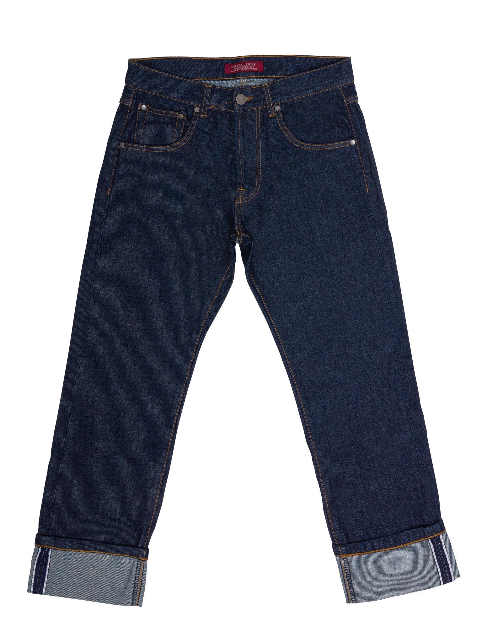 14oz slim men's selvedge jeans