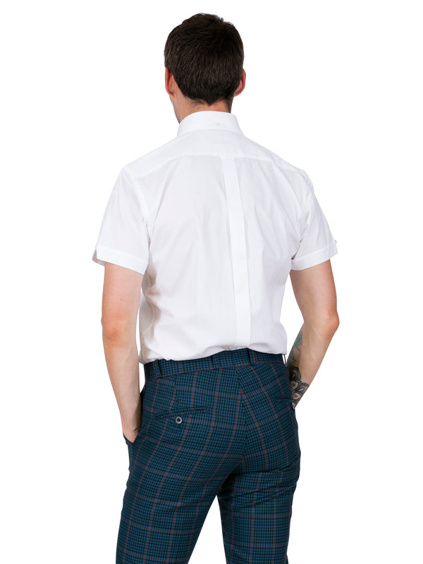 Oxford Weave Classic - WHITE - Up to size 5XL