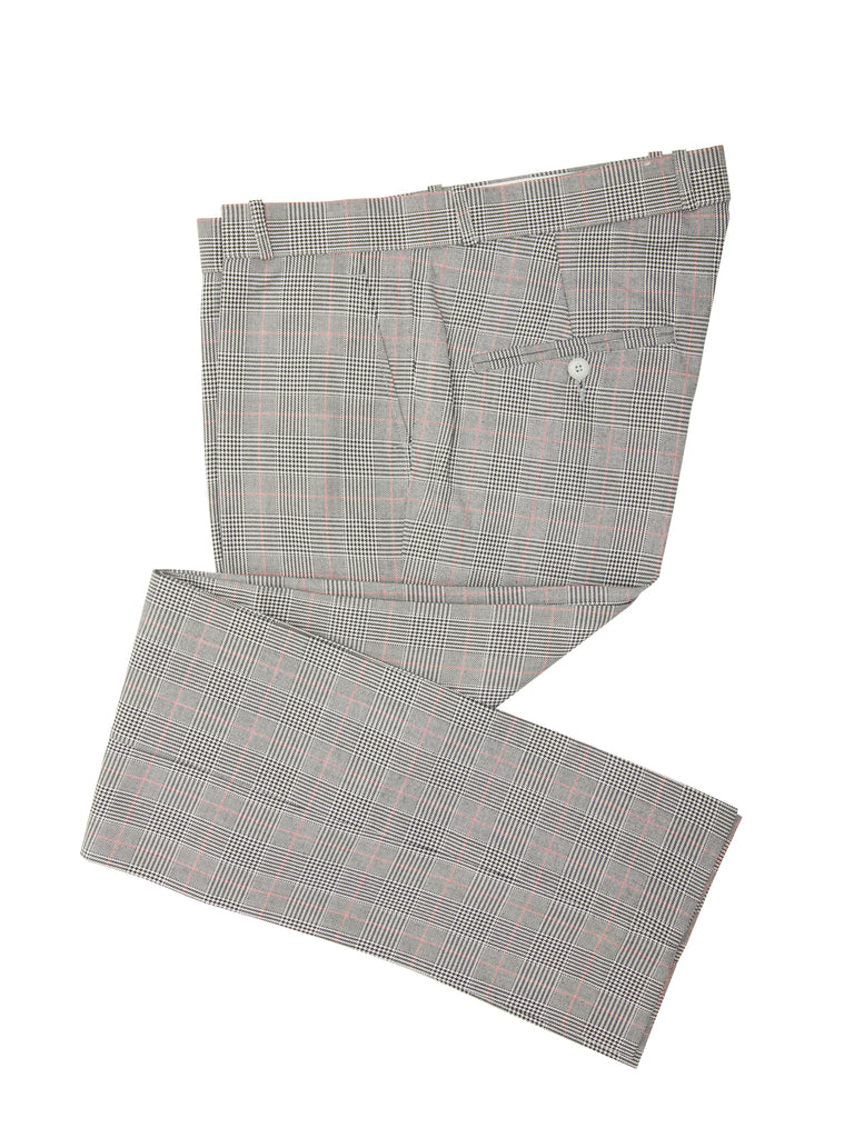 Classic Prince Of Wales Checked Trousers