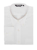 Mens Long sleeve Oxford shirt - White