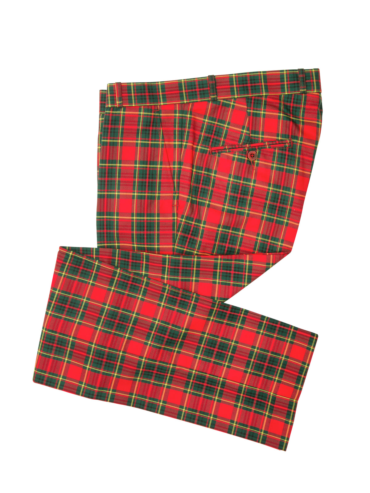 Primark Red Tartan Trousers Size 12  Vinted