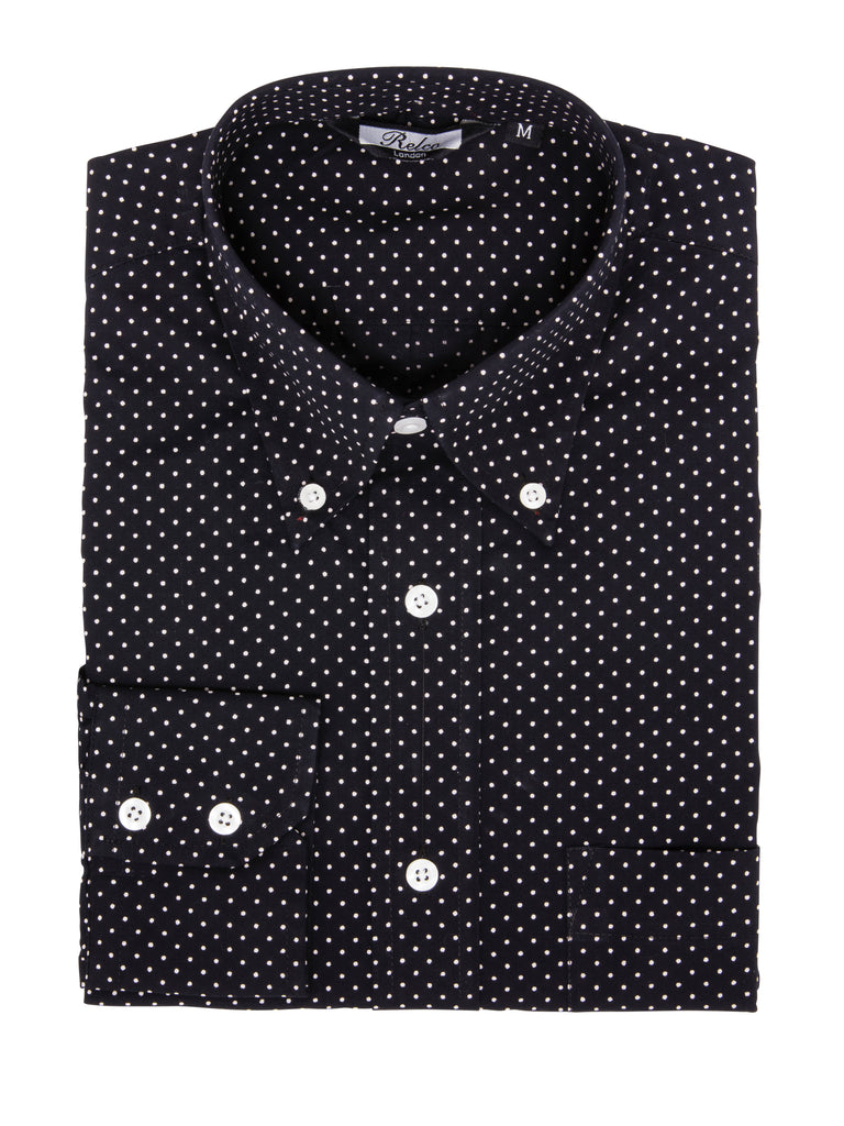 Classic Pindot Tailoring - Navy