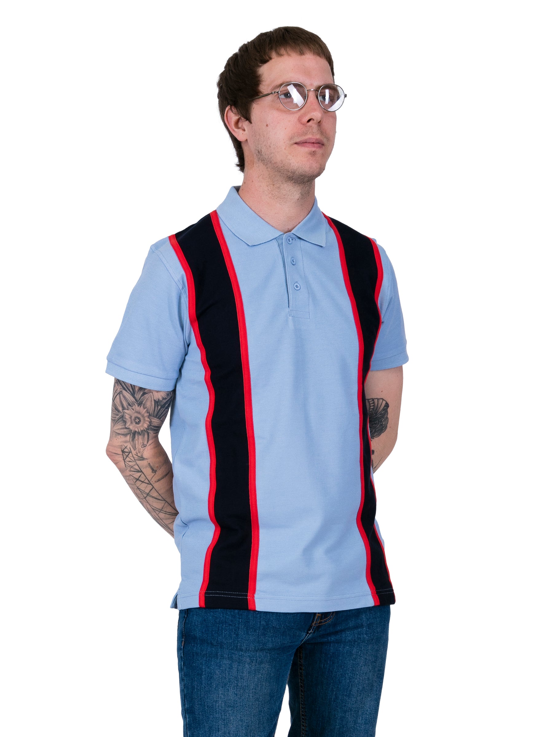 Men's Retro Polo Shirts | Relco London